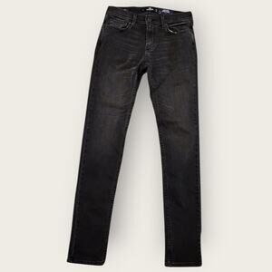 Hollister Jeans Men's 32x34 Skinny Epic Flex Charcoal Factory Distressed NWT